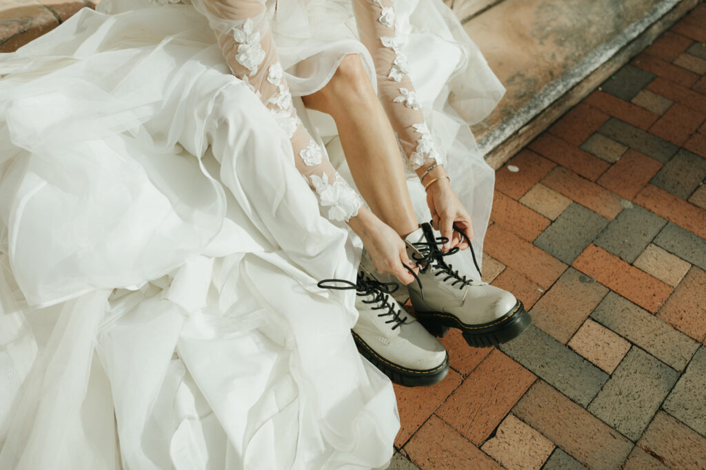 asheville elopement photographer captures couples elopement at the asheville buncombe county courthouse