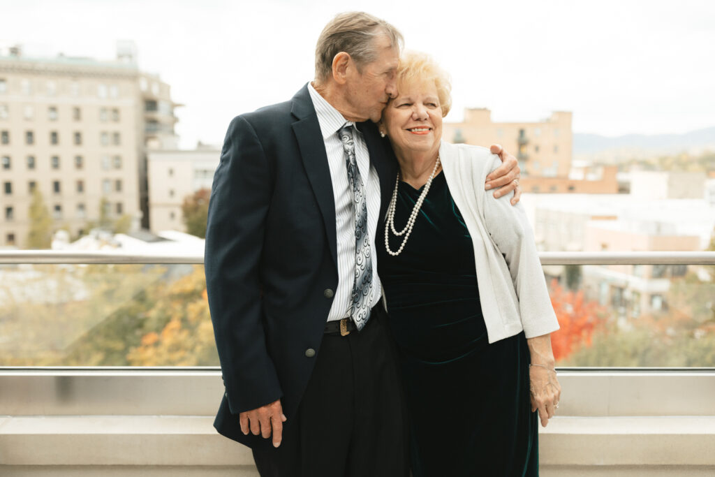 asheville elopement photographer captures elopement cocktail hour at the restoration hotel asheville