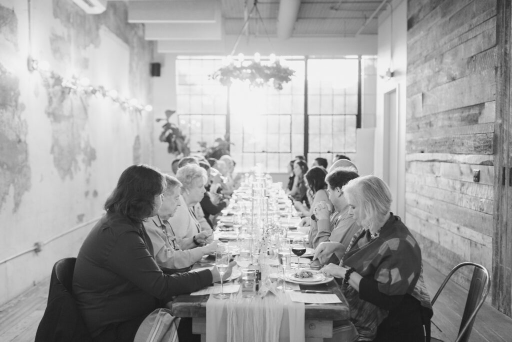 asheville elopement photographer captures couples elopement at the asheville buncombe county courthouse and dining at rhubarb restaurant