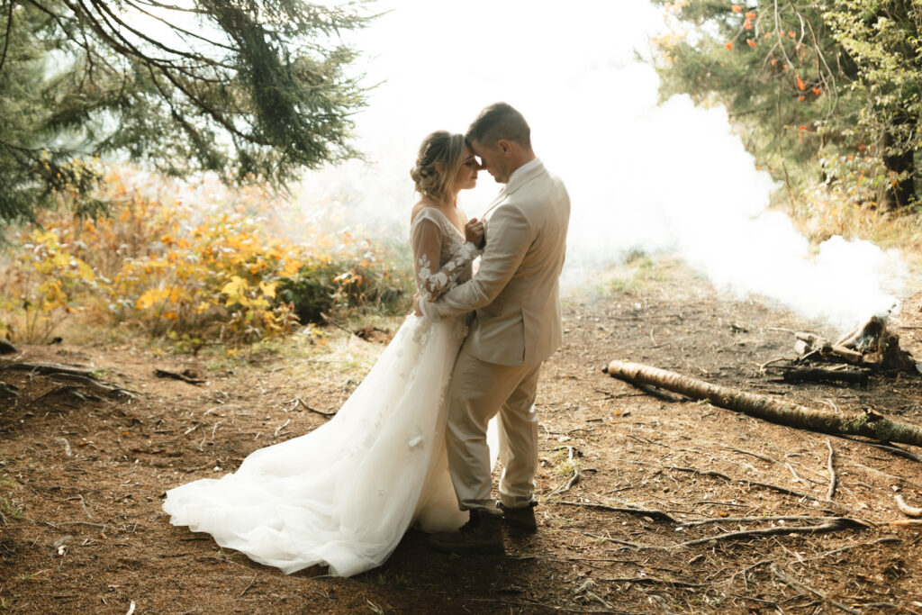 asheville elopement at black balsam knob