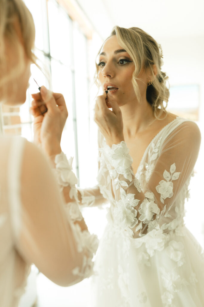 asheville elopement photographer captures elopement cocktail hour at the restoration hotel asheville