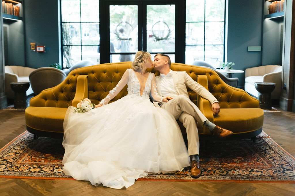 asheville elopement photographer captures couples elopement at the asheville buncombe county courthouse