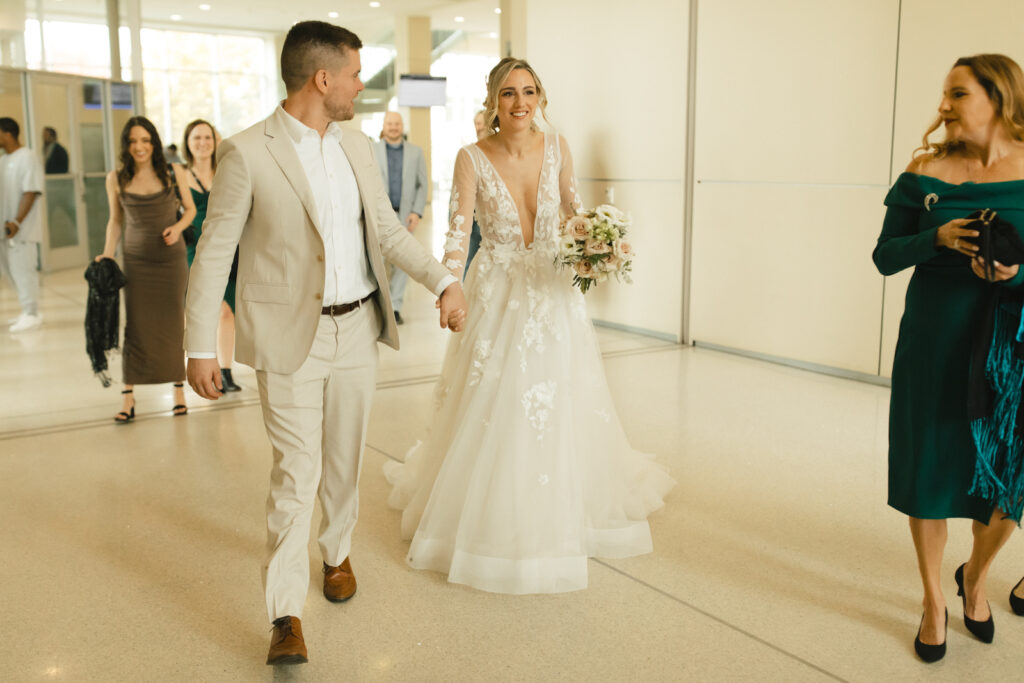 asheville elopement photographer captures couples elopement at the asheville buncombe county courthouse