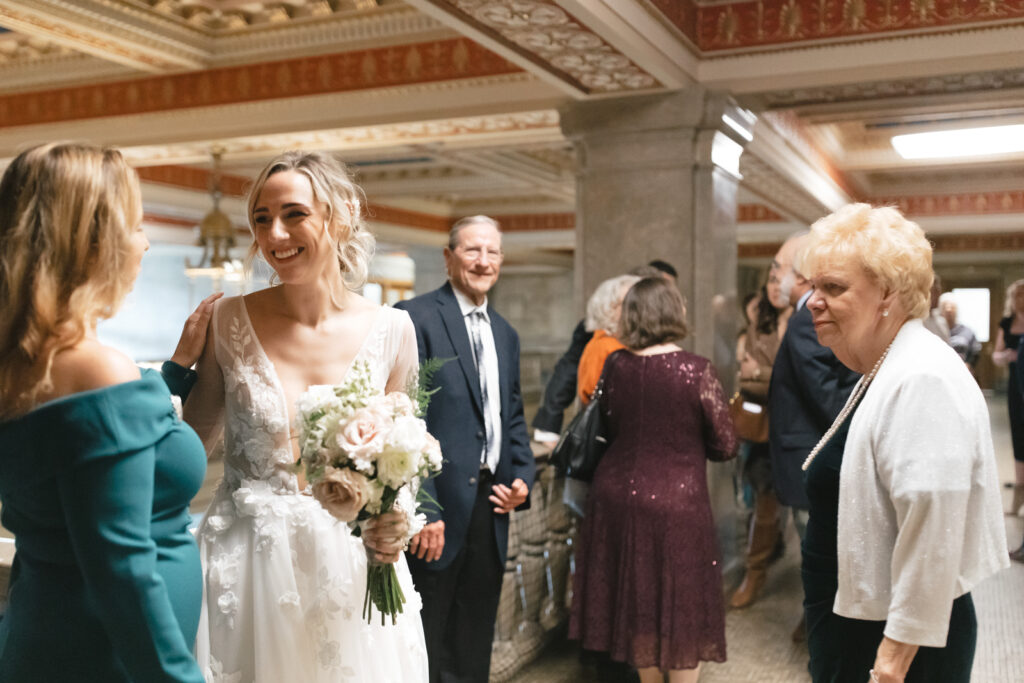 asheville elopement photographer captures couples elopement at the asheville buncombe county courthouse