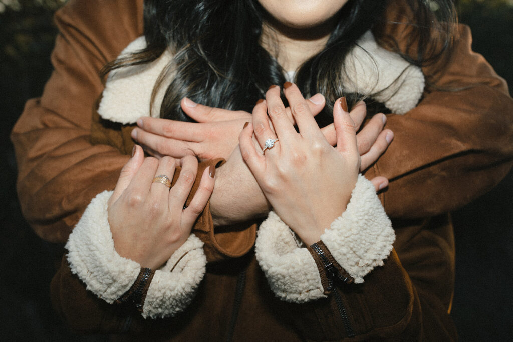 linville gorge engagement session