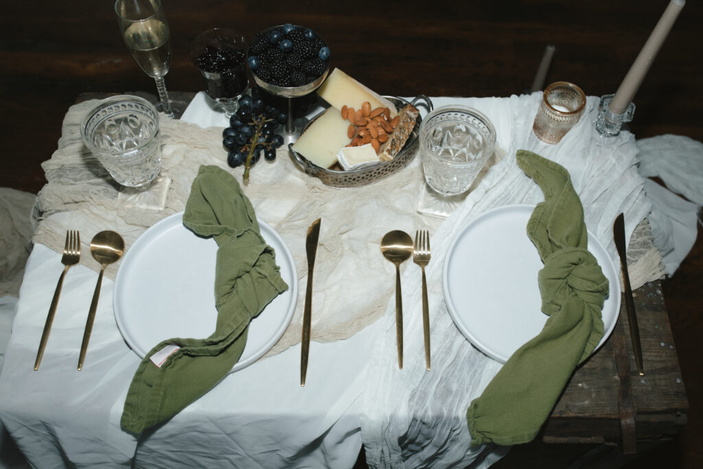 tablescape at mill studio